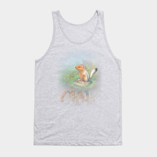 Charlie Chipmunk Tank Top